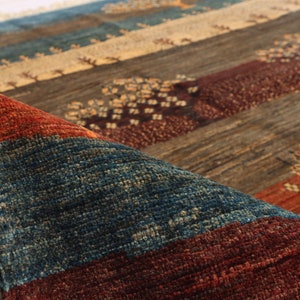 6X8 FT Tree Gabbeh Rug Tree of Life Persion Style Hand Knotted Gabbeh ...