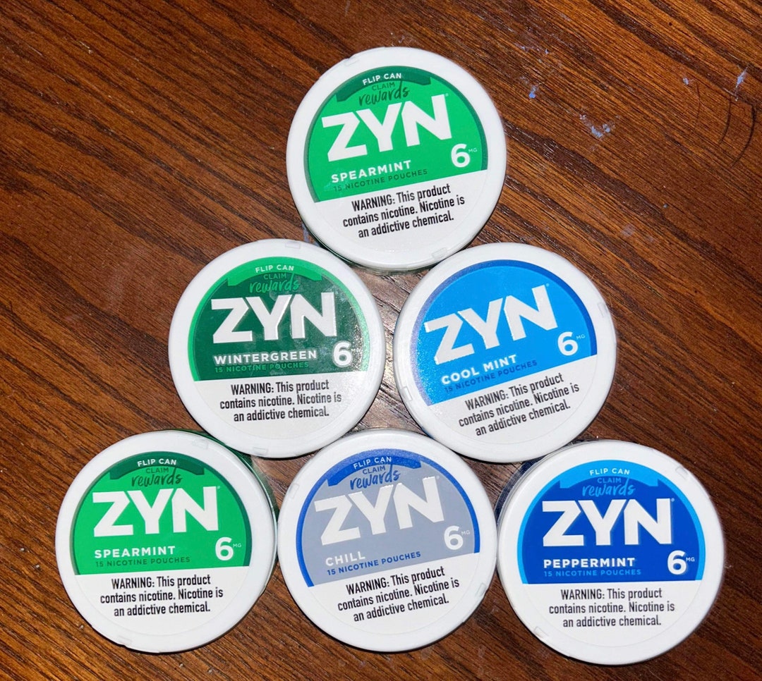 ZYN Cans Etsy Canada