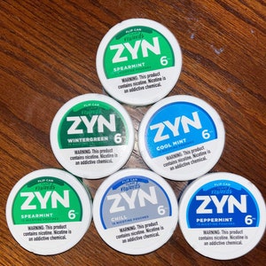 Metal Zyn Can, Custom Made Snus Container, Metal Snus Can, Gift for Snus  User, Dip Can, Gift for Zyn User, Nicotine Pouches Tin, ZYN, Gift 