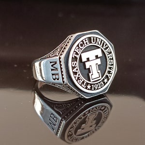 Abschlussgeschenk, Geschenkring, Siegelring, Klasse Ringe, Abschlussklasse Ring, Benutzerdefinierte Ring, Für Ihn, Abschlussgeschenk, College Ring, Uni Ring