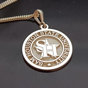 University Necklace – Elegant TWU Pendant for Alumni and Students, Symbol of Pride and Achievement