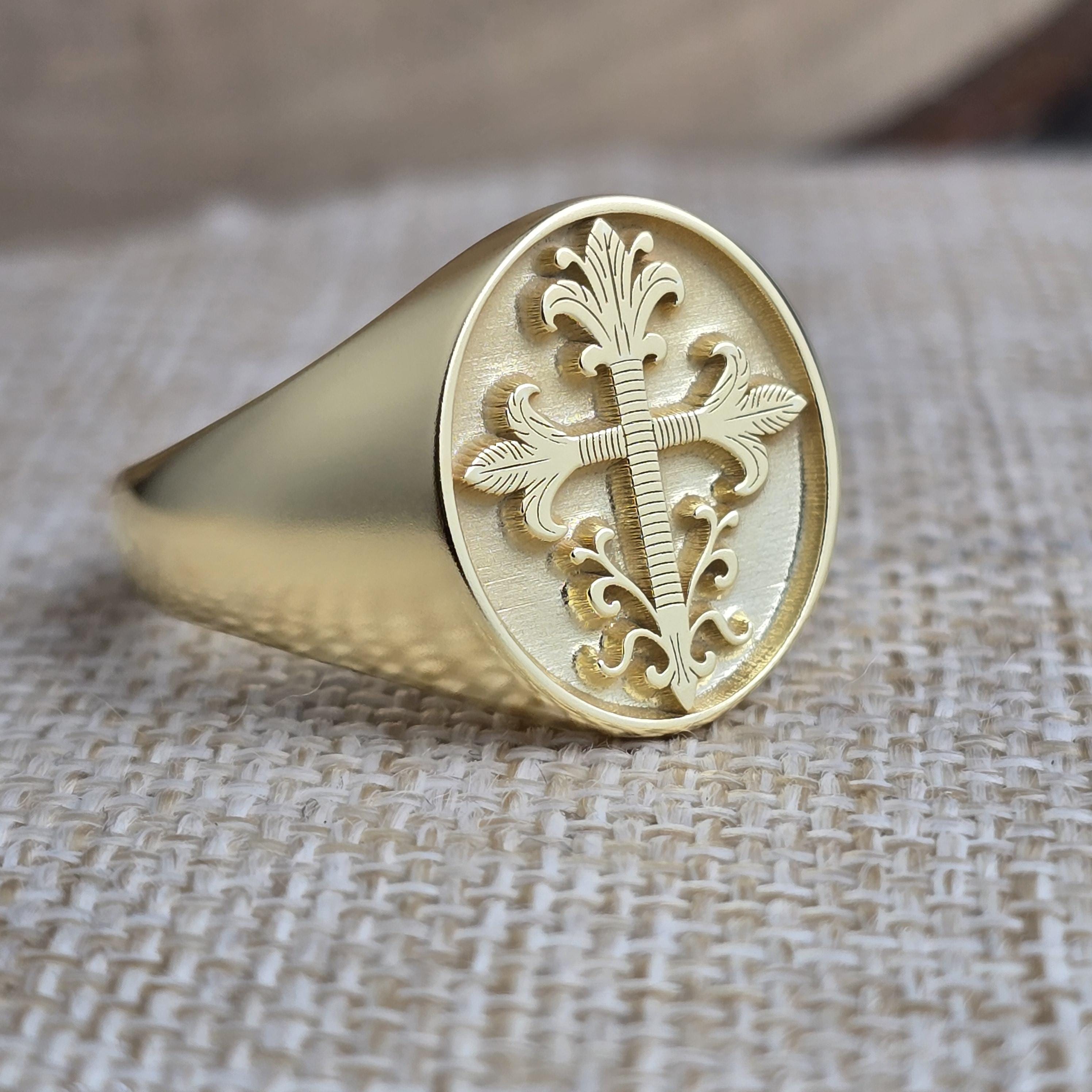 Crusader Ring - Etsy