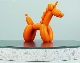 STL Balloon Unicorn | 3D Flexi Toy for Kids Room & Nursery