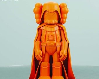 Kaws Darth Vader 3D-model STL | Afdrukbaar designer kunstspeelgoed