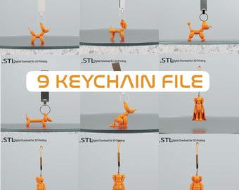 Adorable Balloon Dog 3D | Printable Home Decor & Instant Charm