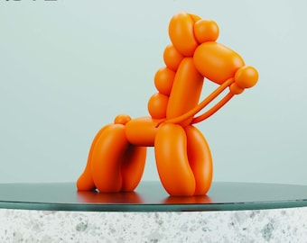 Custom Balloon Horse STL File | 3D Printable Flexi Animal Toy