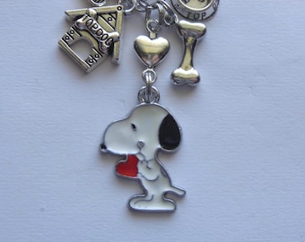 Love My Dog Key Chain, Bag Charm.