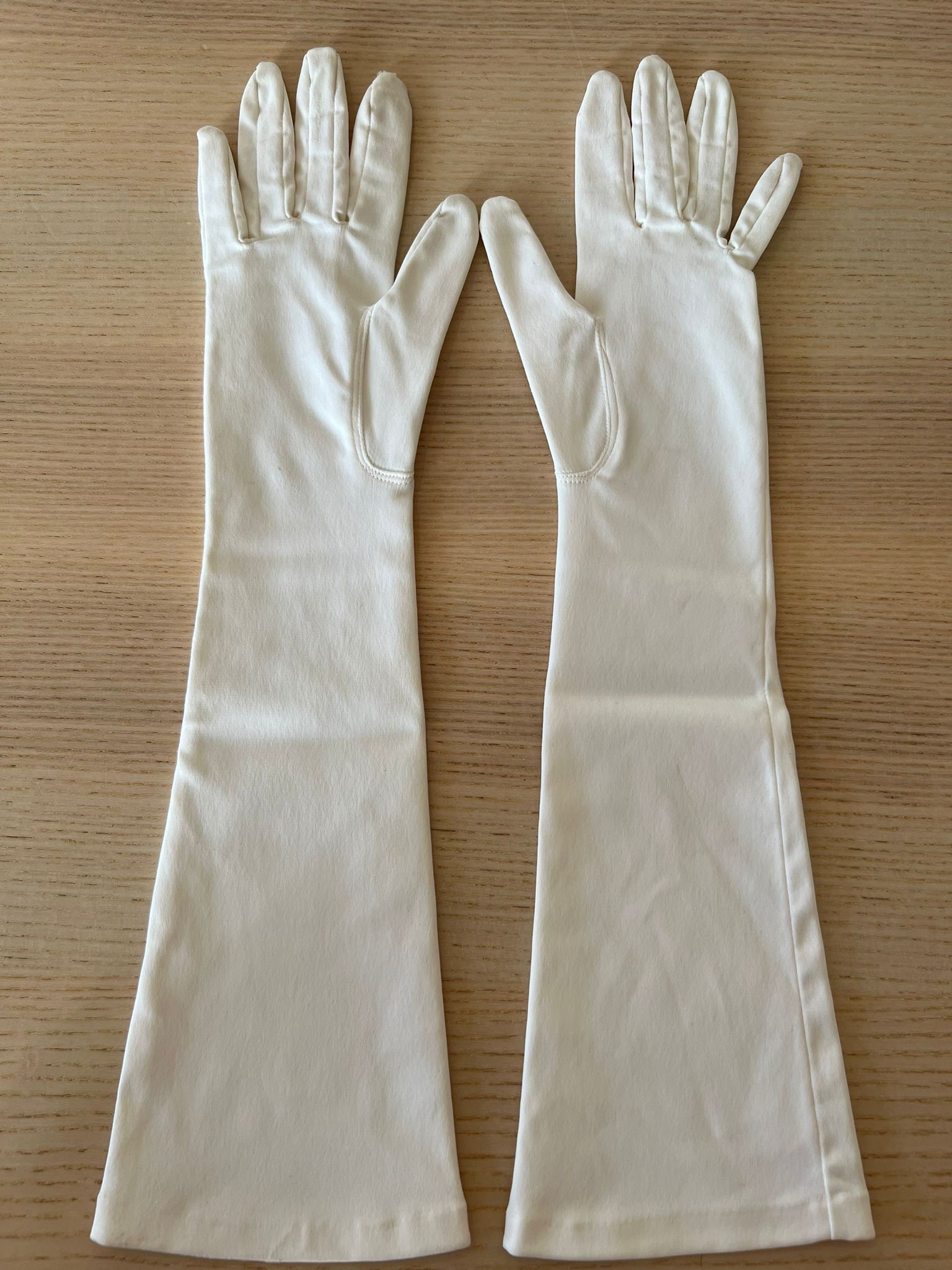 ZNTIHZ Satin-Handschuhe Lang - 70cm Elegant Für Oper & Ball