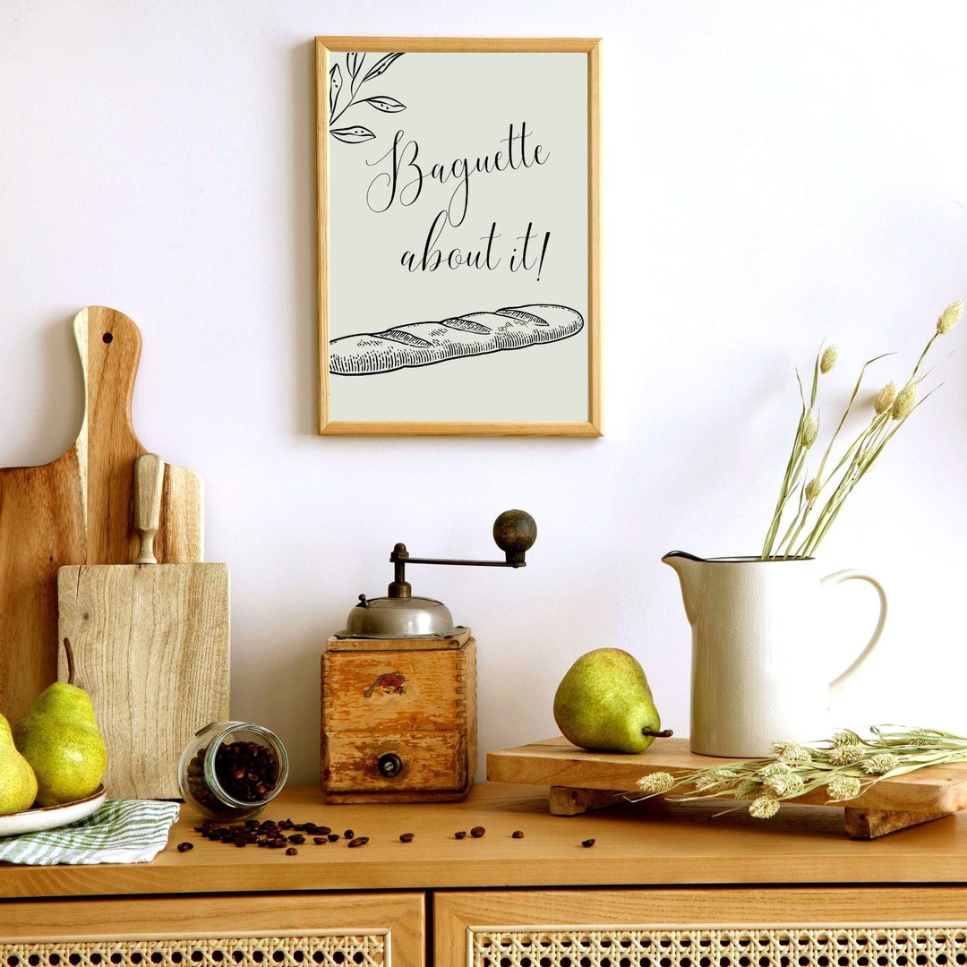 French Kitchen Prints - Etsy