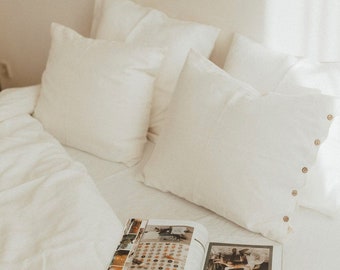 Linen pillow case | linen bedding