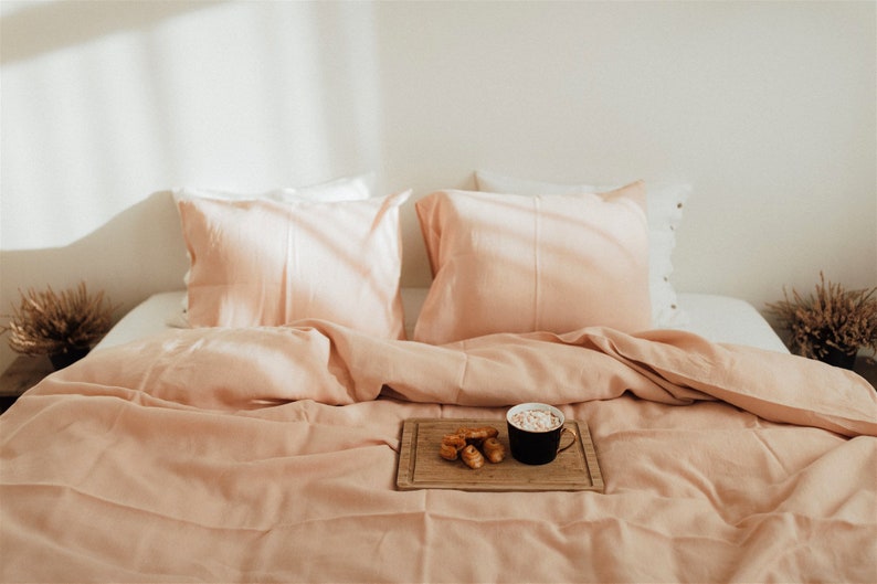 Linen bedding linen duvet cover image 5