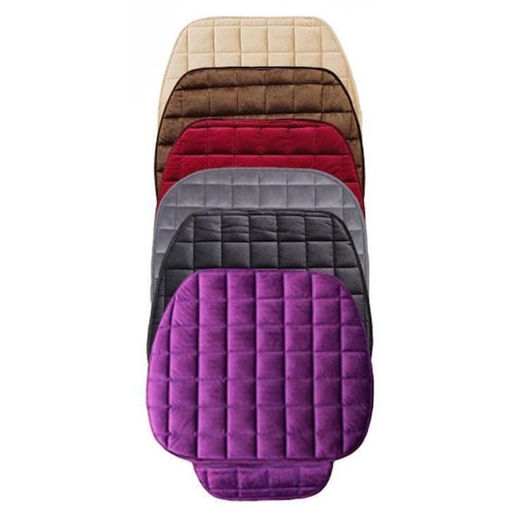 Winter Car Front Seat Cover  Universal Fit, Non-Slip, with Storage Pocket, Warm and Cozy Protrction for Car or Van