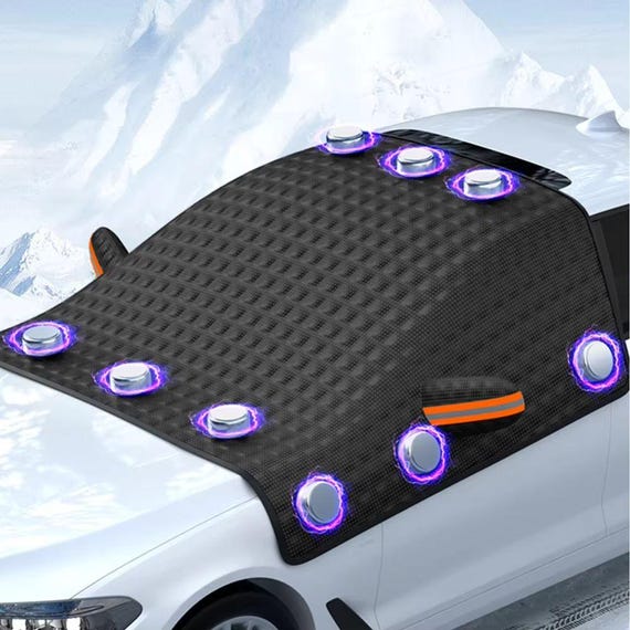 Copertura Parabrezza Auto,Parasole Auto Parabrezza Anteriore 3 magneti
