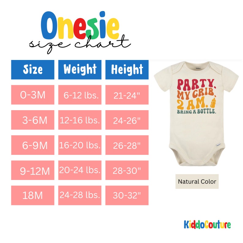 Party At My Crib 2 AM Bring A Bottle Baby Onesie®, Infant Onesie®, Gift For Newborn Baby Onesie®, Infant Bodysuit, Retro Baby Onesie® image 2