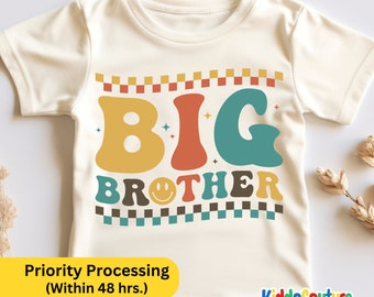 Retro Big Brother Shirt, Big Brother Toddler Shirt, Promoted To Big Brother Shirt, Big Brother Gift Shirt, I Am Going To Be A Big Brother