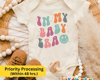 In My Baby Era Onesie®, Retro Baby Era Bodysuit, Baby Shower Gift, Baby Era Bodysuit, New Born Baby Bodysuit, Baby Era Gift Onesie®