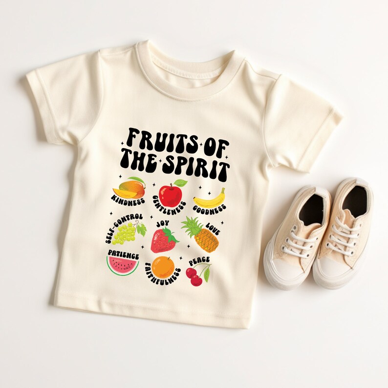 Fruit of the Spirit Shirt, Retro Christian Shirt, Bible Verse Shirt ...