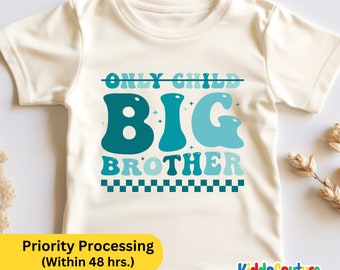 Big Brother Announcement Shirt, Retro Big Brother Shirt, Big Brother Toddler Shirt, Promoted To Big Brother Shirt, Big Brother Gift Shirt