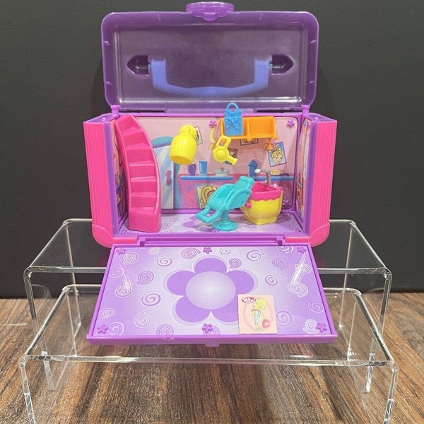 Polly Pocket Magnetic Spa Day •See Pictures For What Pieces Are Included