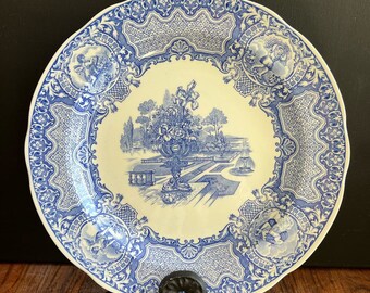 "Die Spode Blue Room Kollektion ""Seasons"" 10" Spode Platte."