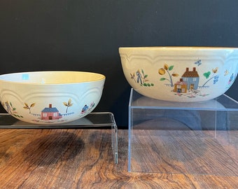 Heartland by International Vintage Mixing Bowls Set of 2