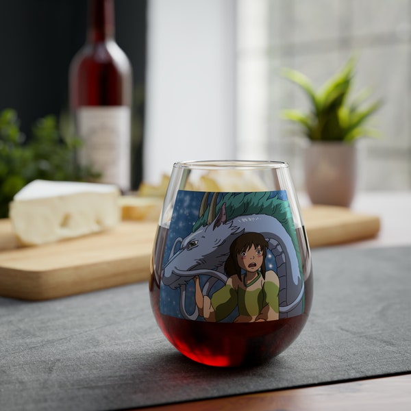 Stemless Wine Glass, 11.75oz studio ghobli spirited away wine glass