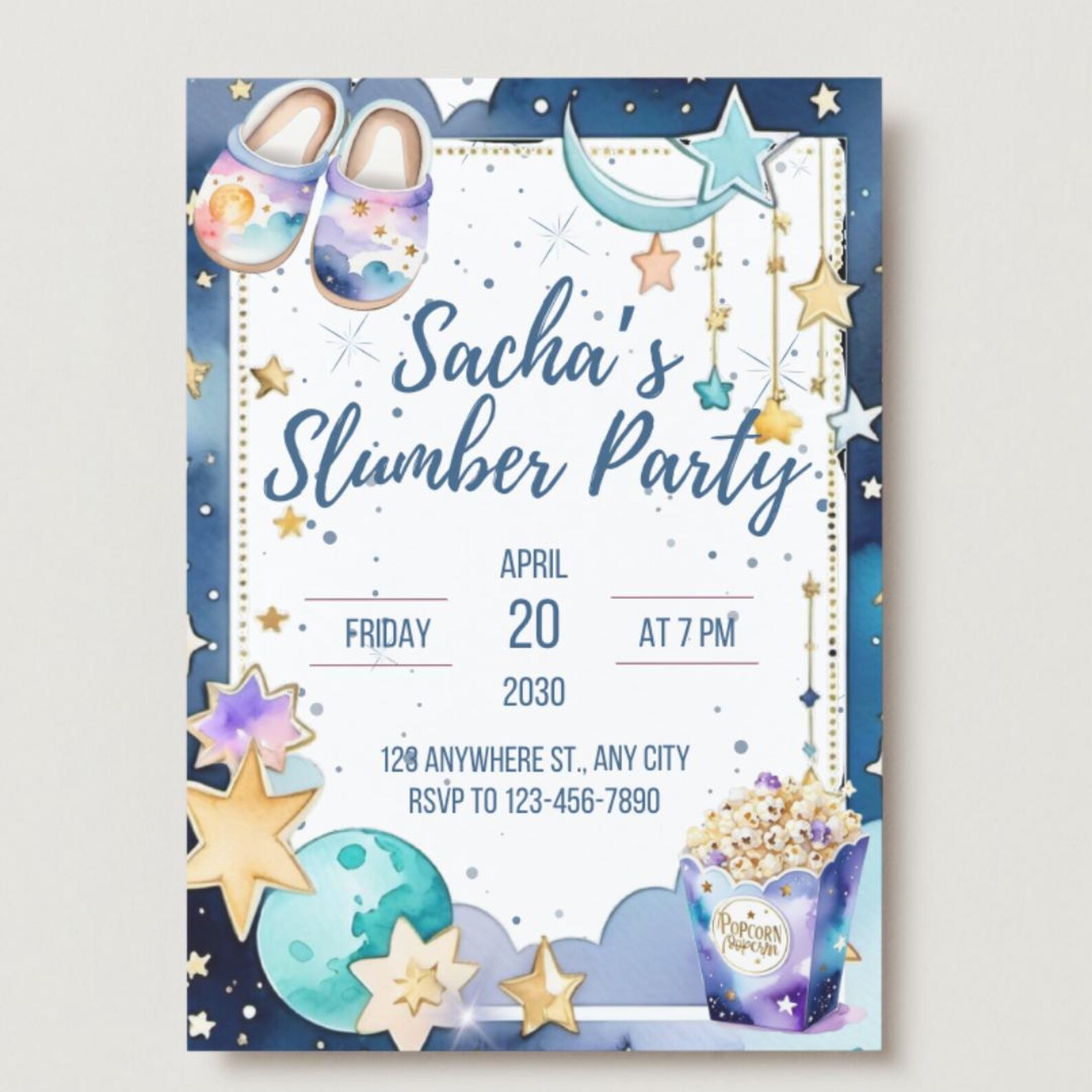 Celestial Slumber Party Clip Art Bundle | Sleepover Girls & Pajama ...