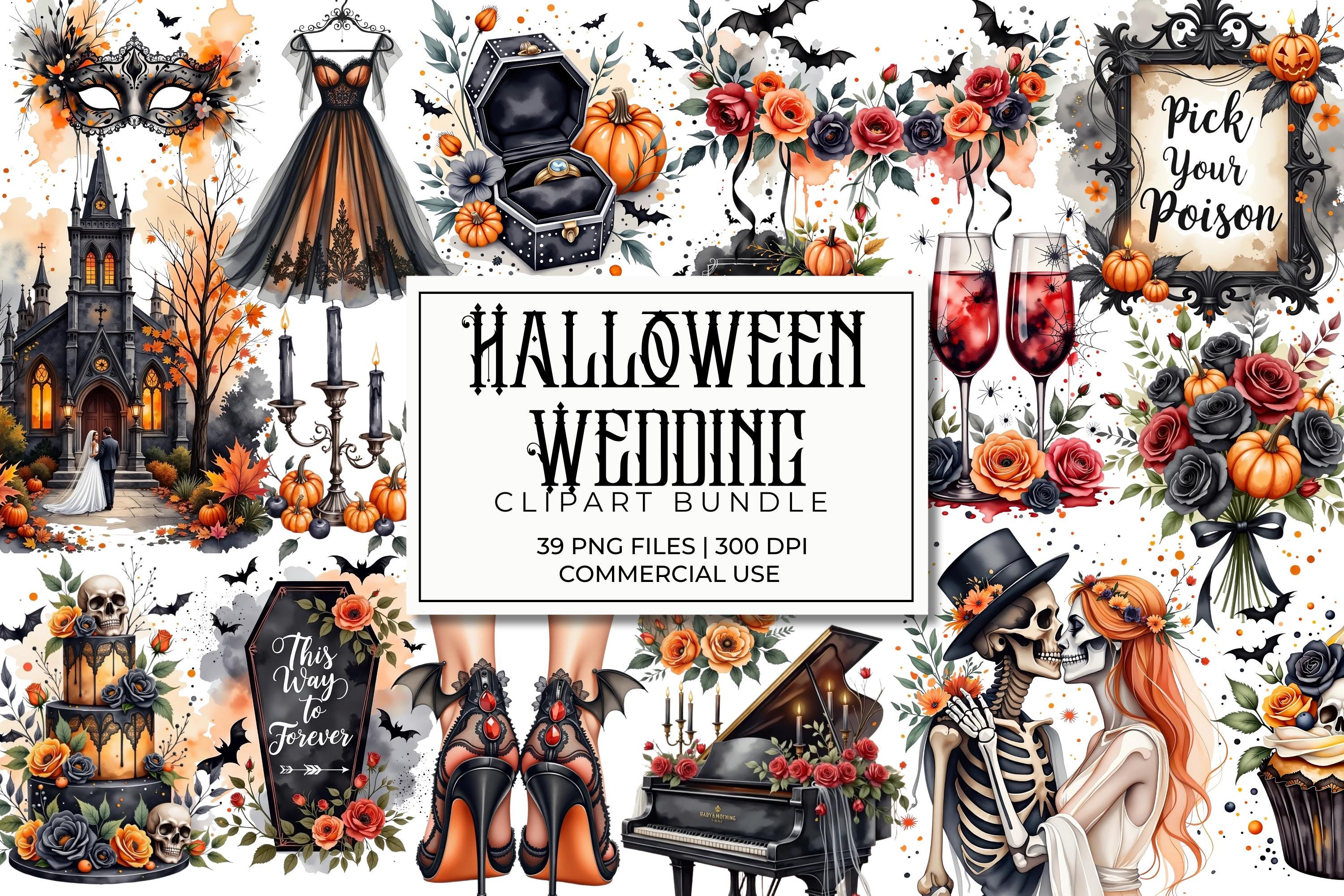 Skulls Wedding Dress