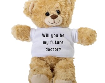 Teddy Bear for future doctor, gift for medical students or pre-medical students