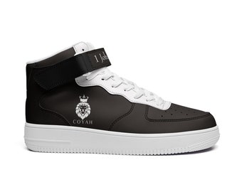 COYAH Regal High Top Leather Sneakers