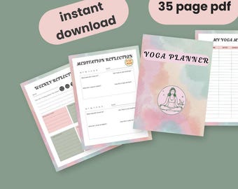 El planificador de yoga definitivo: Alcanza tus objetivos de fitness y bienestar