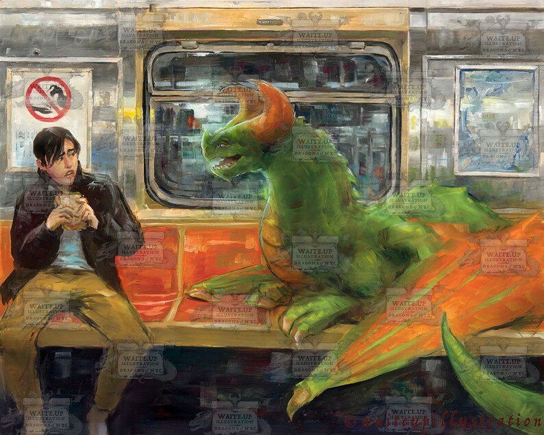 Dragons of New York City 2024 Calendar Etsy