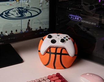 3D-Printed Basketball Game Controller Stand – Handmade, Eco-Friendly PLA