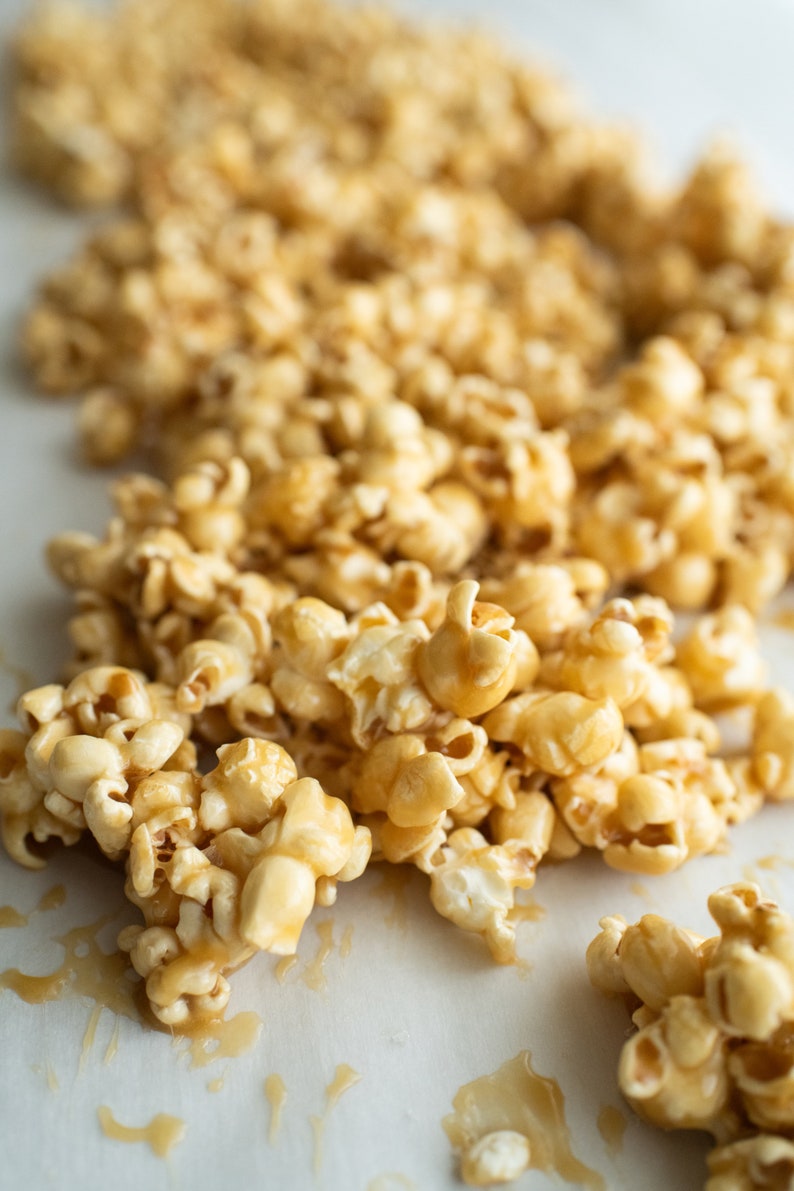 Ooey Gooey Caramel Popcorn Recipe Digital Download, PDF image 3