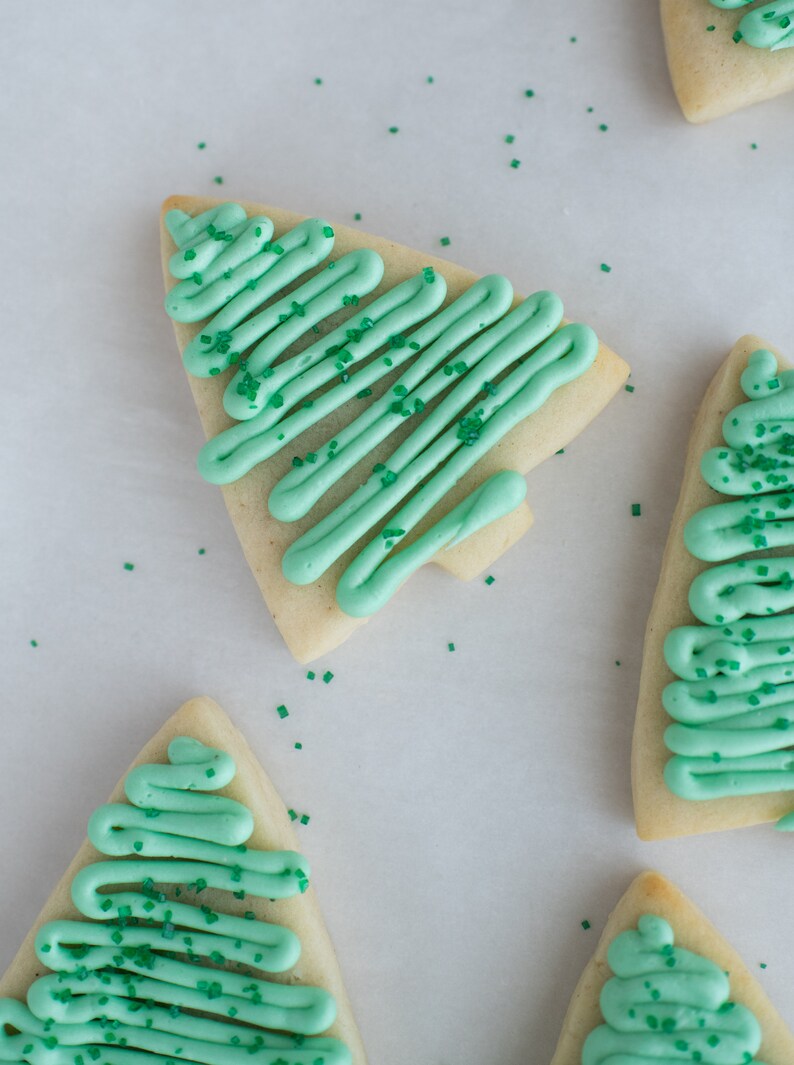 The BEST Soft Sugar Cookie Recipe, Classic Holiday Cookie, Christmas, Valentines, Saint Patricks, Easter, Party Food, Halloween, Birthday image 9