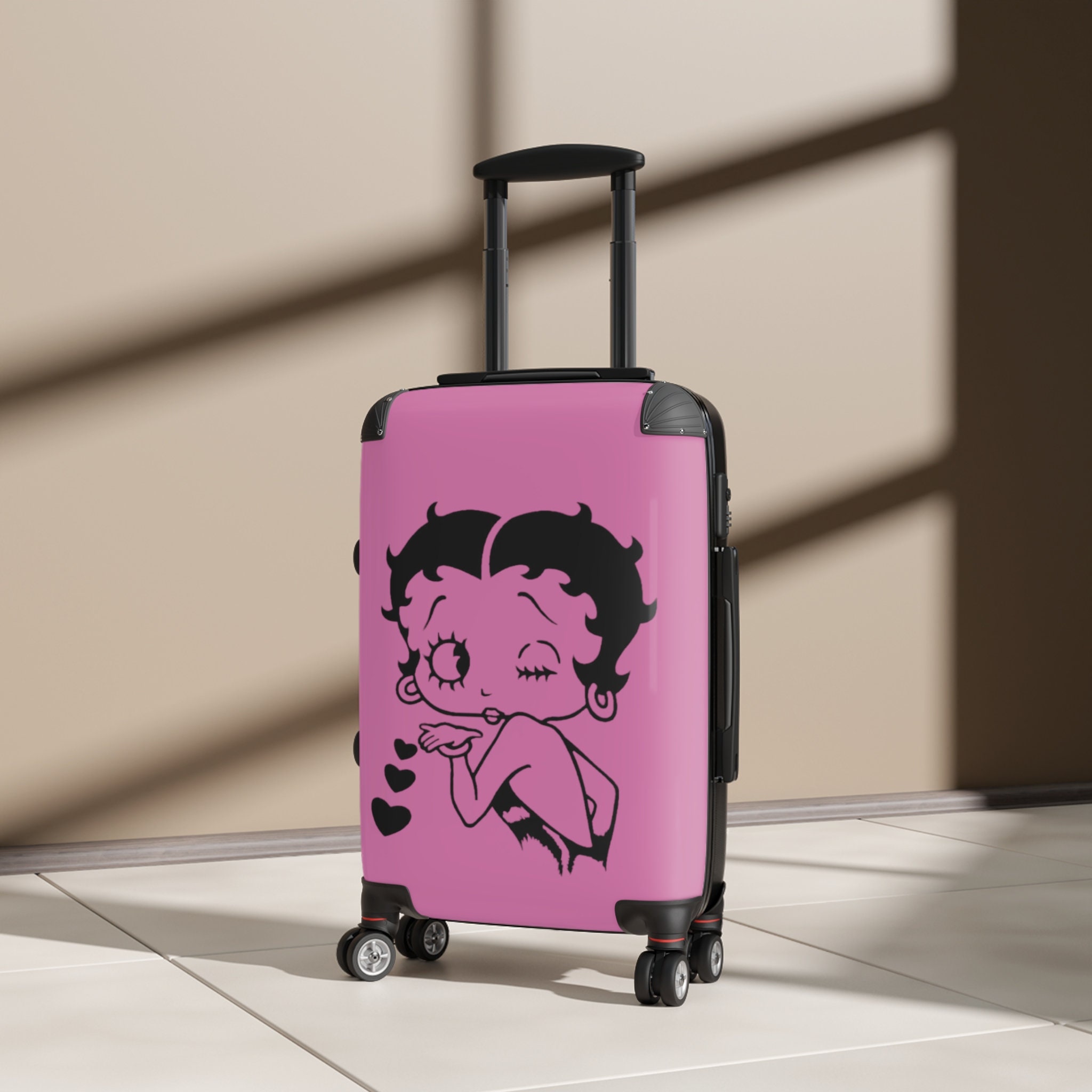 BETTY BOOP Pink Suitcase