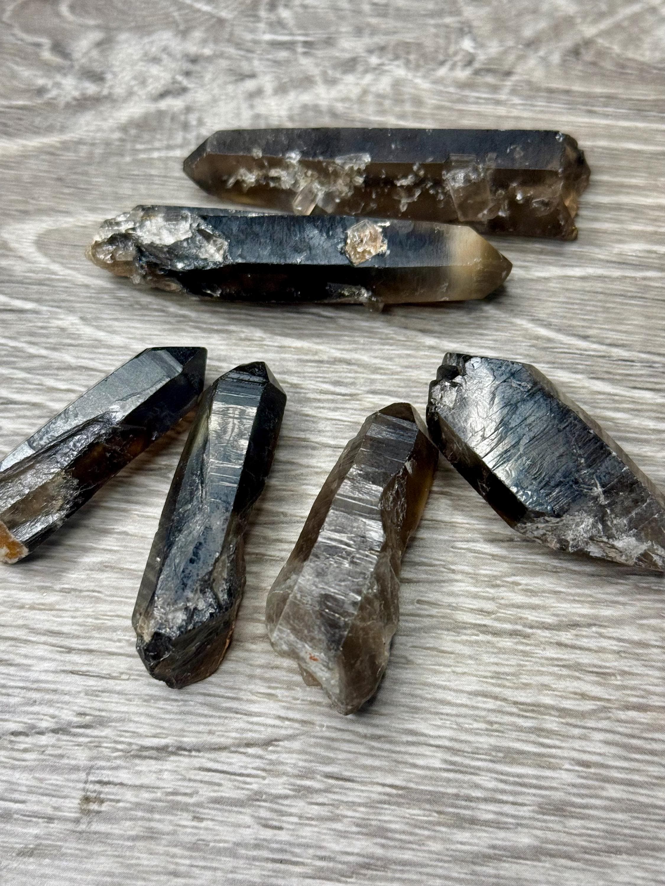 Mineral Black Morion Quartz Morion Quartz Cluster The Black Quartz Crystal Is "Smokey Quartz" (or Morion)  » GEO FORWARD