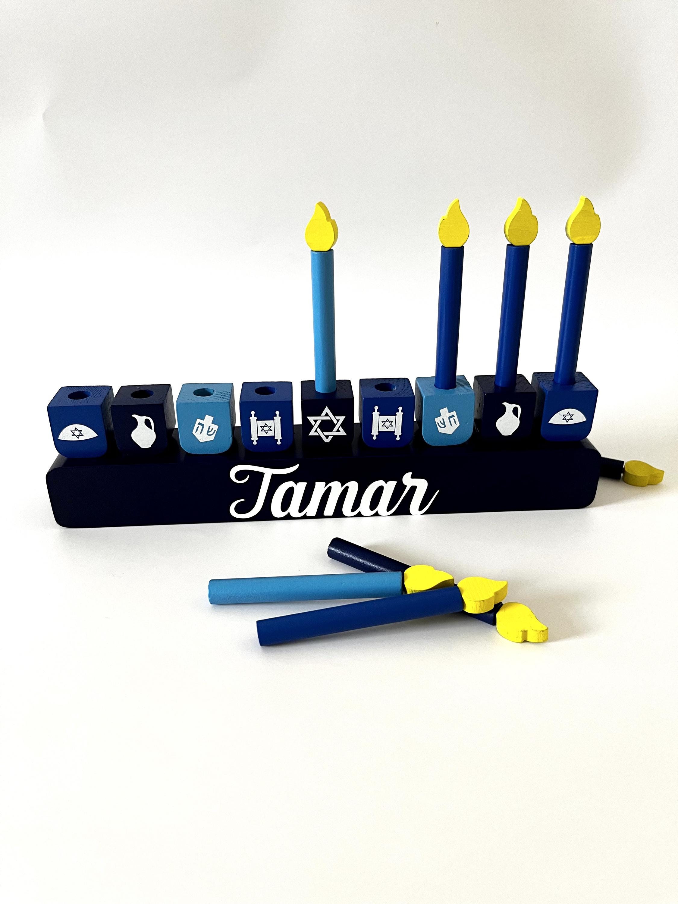 Personalized Menorah