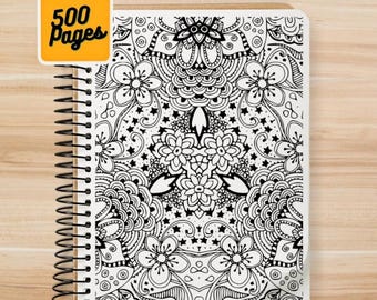 500 Adult Mandala Coloring Pages