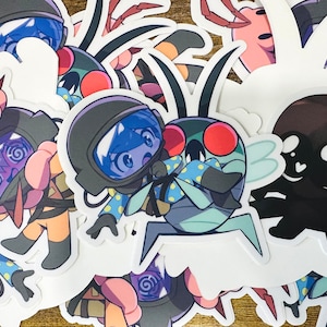 Lethal Company Vinyl Stickers. 3.5&quot;