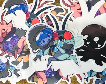 Lethal Company Vinyl Stickers. 3.5&quot;