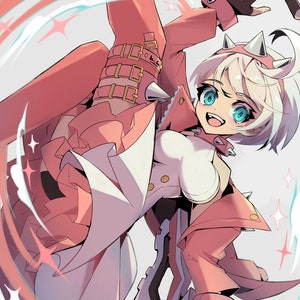 Elphelt de Guilty Gear: Strive! Impresión de 5"x7" o 11"x17".