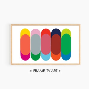 Frame TV Colorful Modern Art Download for TV Instant Download Contemporary TV Art Multicolor Download for Tv Minimalist Art Samsung Frame
