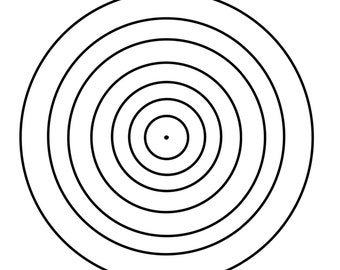 Mandala drawing template - digital download