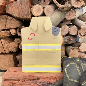 Firefighter Card, Uniform Card