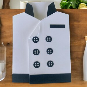 Cartão de Chef, Cartão de Felicitações de Cozinheiro,