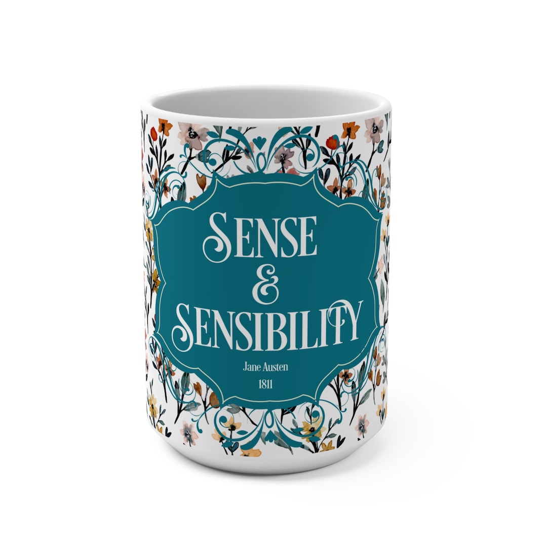 Sense Collection Jug Sense and Sensibility a Jane Austen Inspired Coffee Mug 15 Oz Jane ...