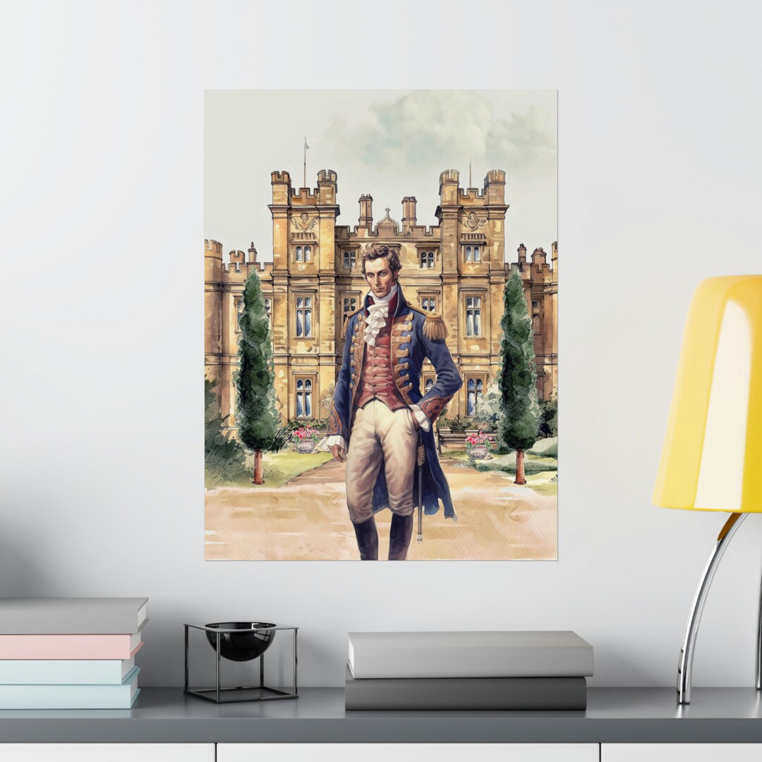 Jane Austen Inspired Regency Era Poster - Literary Gift for Austen Fans ...