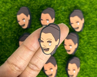 Crying Kim Croc Clog Shoe Charms - Funny Croc Charms - Meme Croc Charms