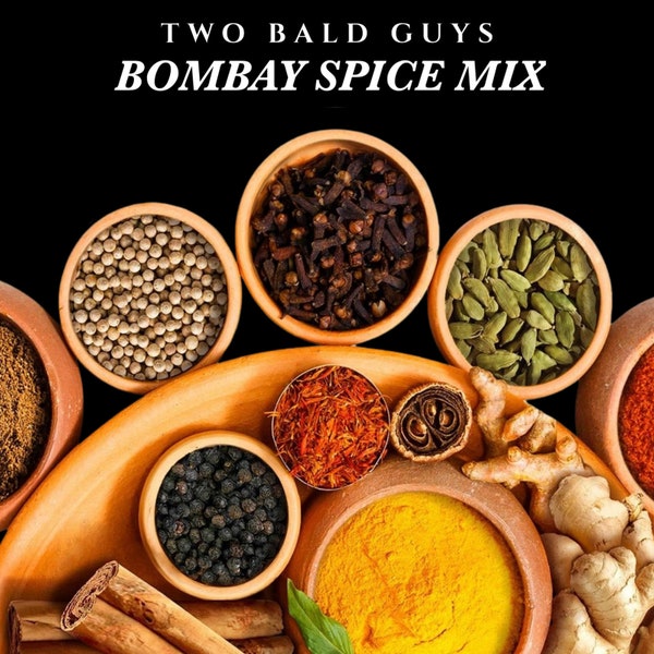 Bombay Spice Mix by TWO BALD GUYS - 1.5oz (42.5g) Resealable Pouch